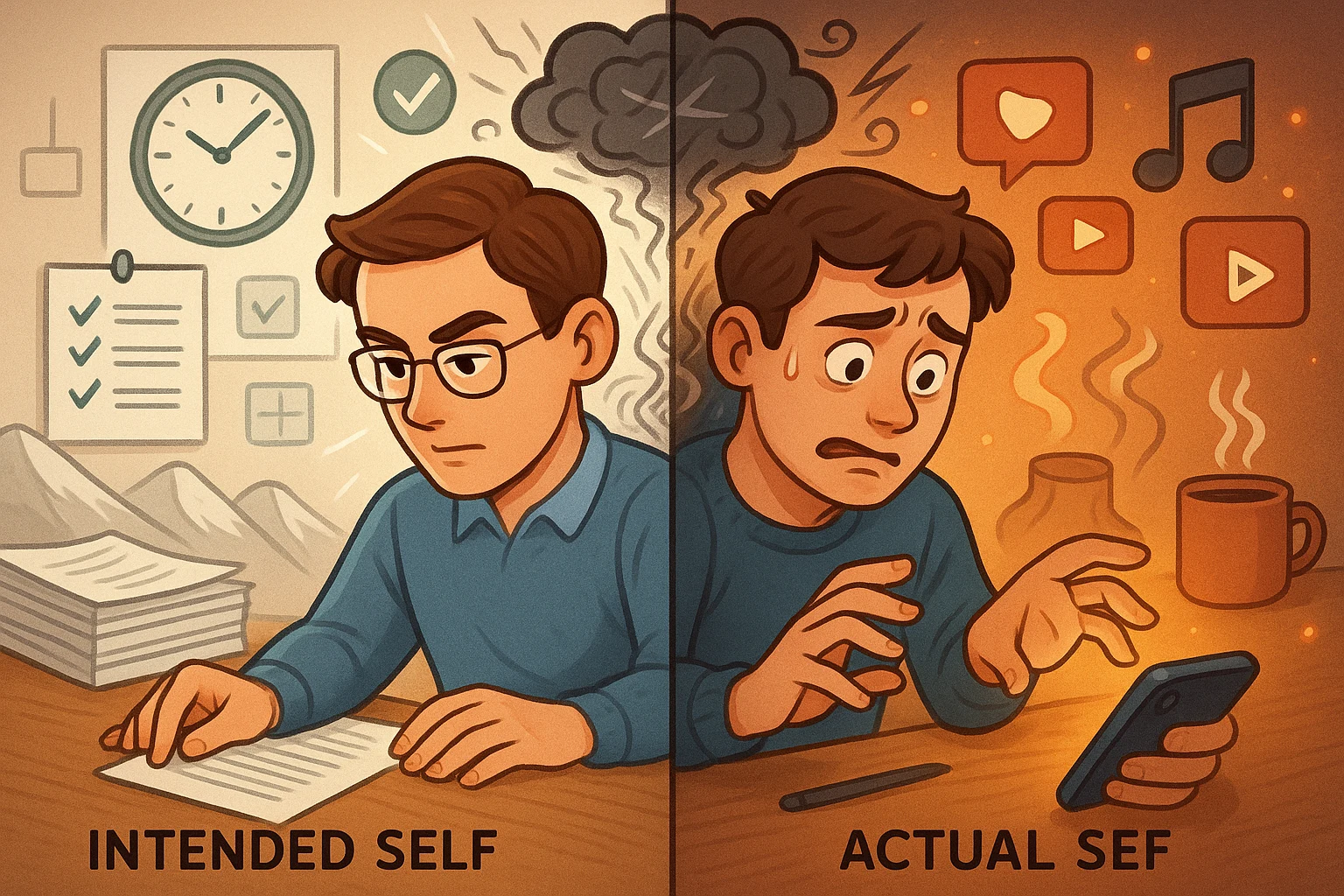 The Hedonic Procrastinator’s Monologue